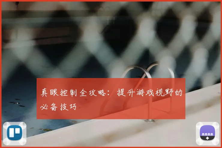 真眼控制全攻略:提升游戏视野的必备技巧